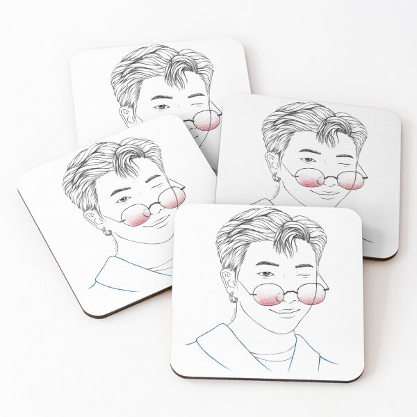 Item preview, Kim Namjoon / RM Dynamite Portrait designed and sold by F-Blake-Art.