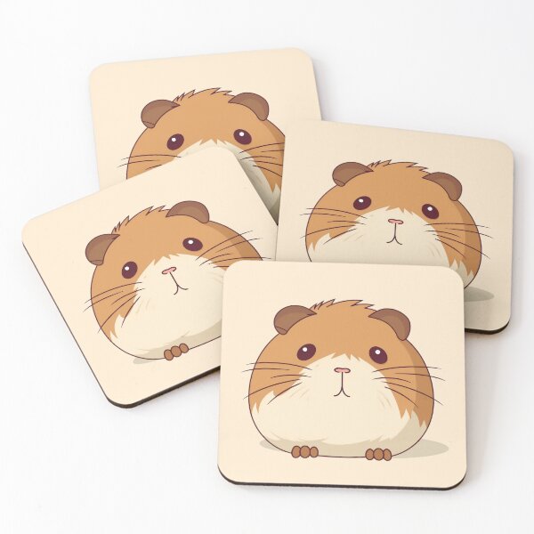 Item preview, pudgy guinea pig designed and sold by vintageteahouse.