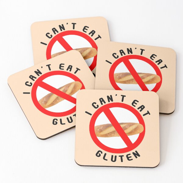 Item preview, I Can't Eat Gluten - No Symbol designed and sold by TheHellSong.