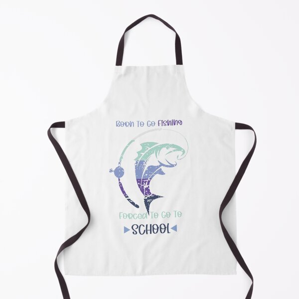 Item preview, Born to go fishing forced to go to school designed and sold by BrandWorx.