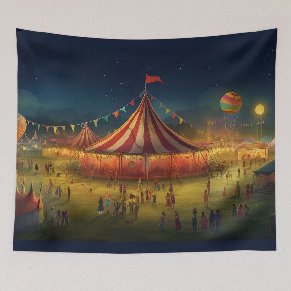 Item preview, Circus by NIght Jigsaw Puzzle designed and sold by Richard-Y.