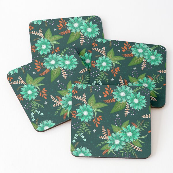 Item preview, Daisy Floral - Green designed and sold by JaselviiStudio.