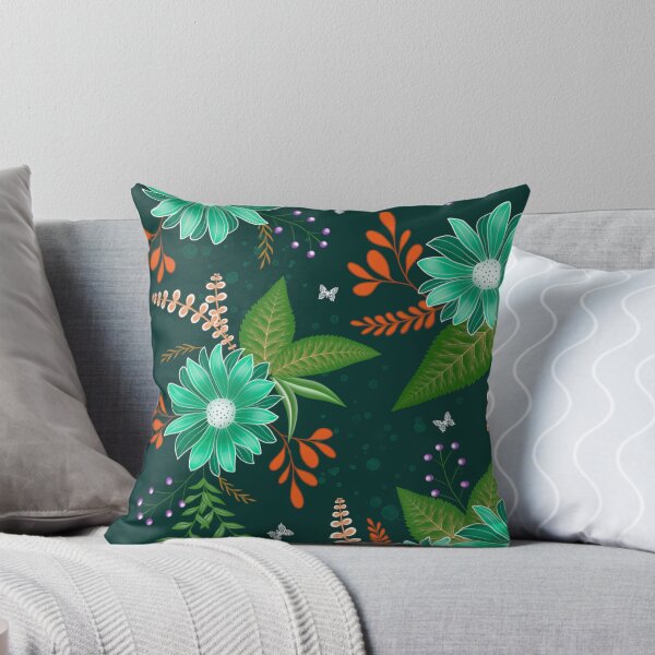 Artikelvorschau, Daisy Floral - Green entworfen und verkauft von JaselviiStudio.
