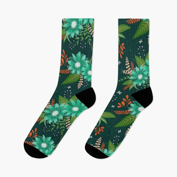 Item preview, Daisy Floral - Green designed and sold by JaselviiStudio.