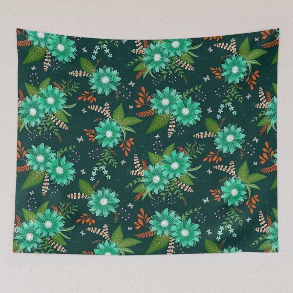 Item preview, Daisy Floral - Green designed and sold by JaselviiStudio.