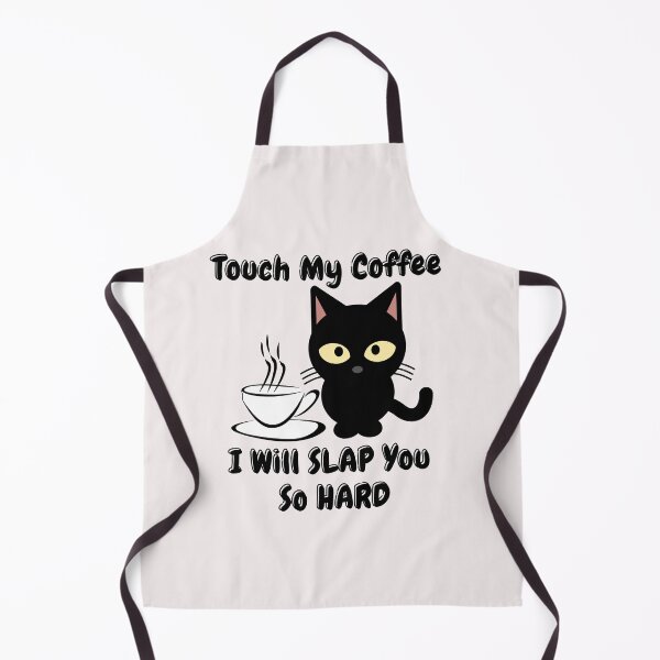 Item preview, Touch My Coffee I Will Slap You So Hard Cute Cat designed and sold by ArtisShops.
