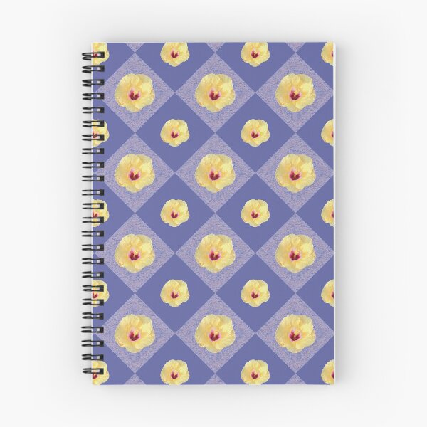 Item preview, Yellow Single Hibiscus with Red Centre on Purple designed and sold by STHogan.