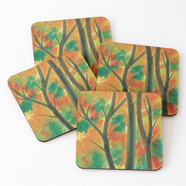 Item preview, Autumn Tree Trio designed and sold by Alexandria Levin.