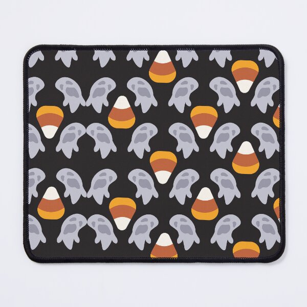 Item preview, Candy Corn & Ghost Halloween Pattern designed and sold by Krystian Stafford.