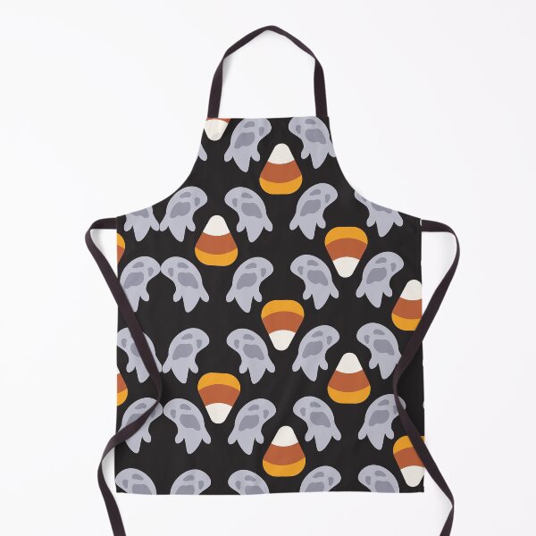 Item preview, Candy Corn & Ghost Halloween Pattern designed and sold by Krystian Stafford.