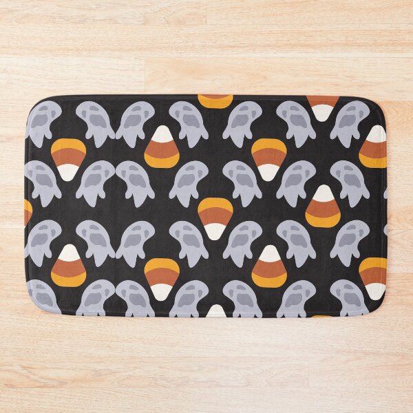 Item preview, Candy Corn & Ghost Halloween Pattern designed and sold by Krystian Stafford.