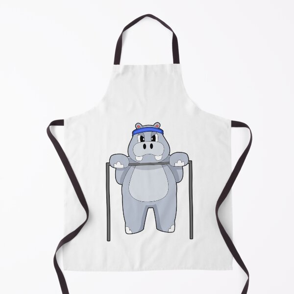 Item preview, Hippo Bodybuilder Pull ups Bodybuilding designed and sold by Snabdesign84.