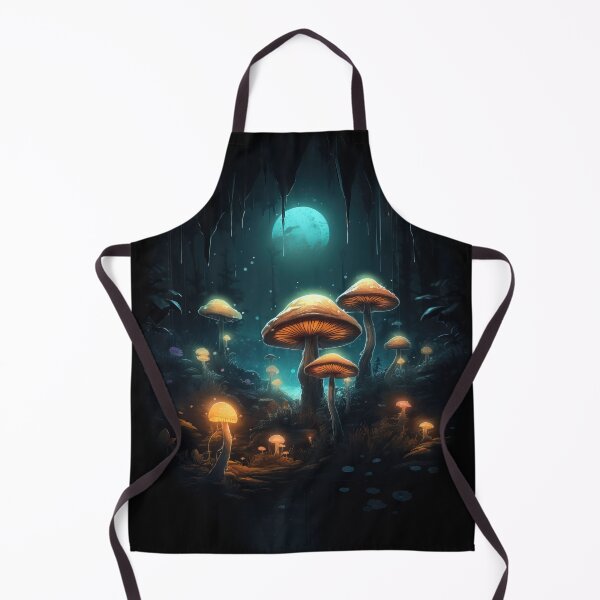 Item preview, Nighttime Glowing Mushroom Cave designed and sold by paulloed.