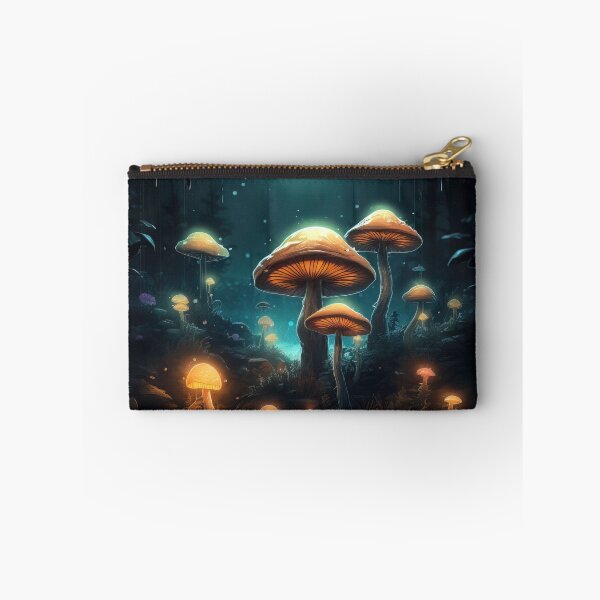 Item preview, Nighttime Glowing Mushroom Cave designed and sold by paulloed.
