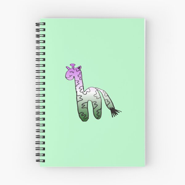 Item preview, Subtle Genderqueer Pride Giraffe designed and sold by PinkGiraffe23.