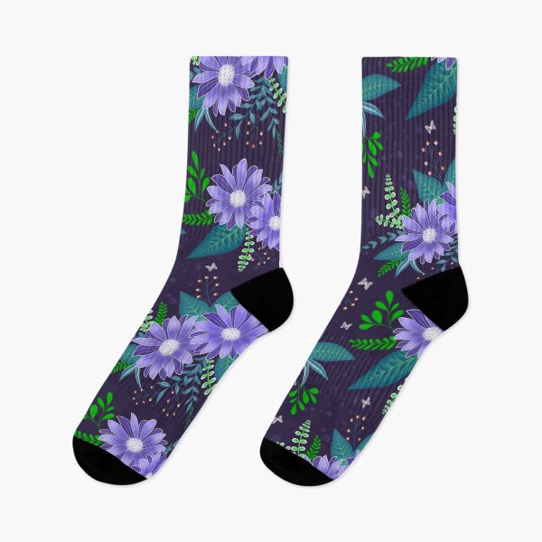 Item preview, Daisy Floral - Purple designed and sold by JaselviiStudio.