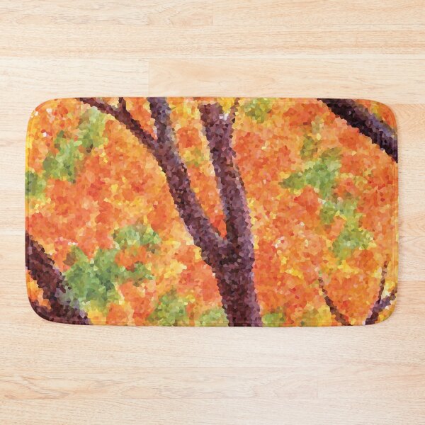 Item preview, Crystallized Orange Leaves designed and sold by Alexandria Levin.