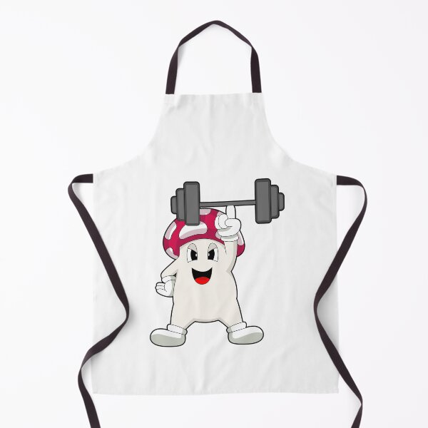 Item preview, Mushroom Bodybuilder Barbell Bodybuilding designed and sold by Snabdesign84.