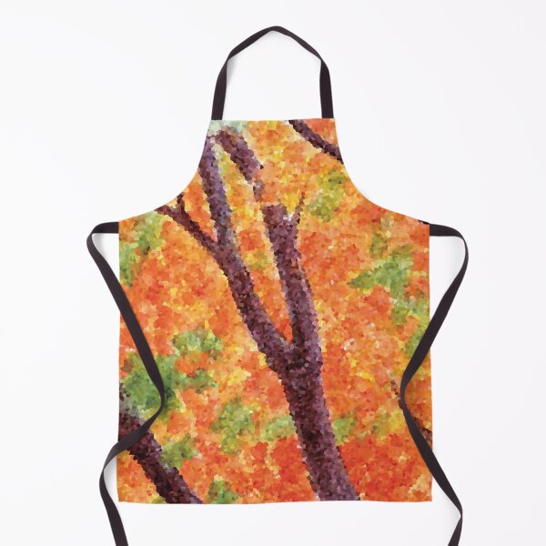Item preview, Crystallized Orange Leaves designed and sold by Alexandria Levin.