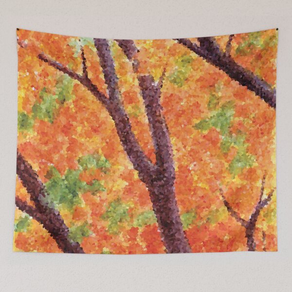 Item preview, Crystallized Orange Leaves designed and sold by Alexandria Levin.