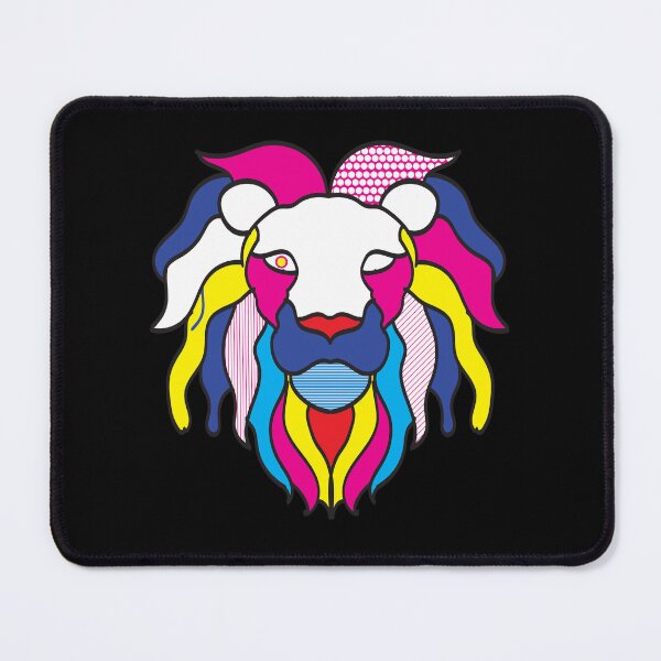 Item preview, Trippy White Lion designed and sold by spyduckz.