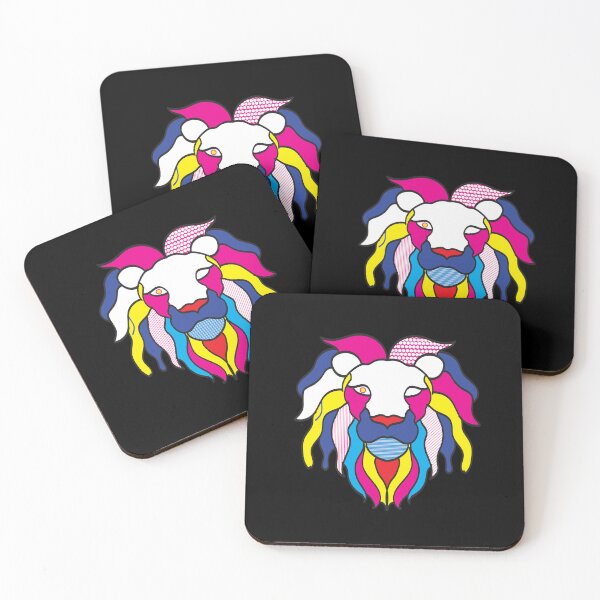 Item preview, Trippy White Lion designed and sold by spyduckz.