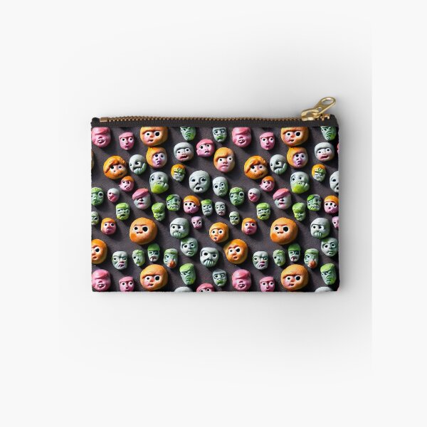Item preview, Tiny Halloween Monster Faces - Seamless Pattern designed and sold by Chubuter.