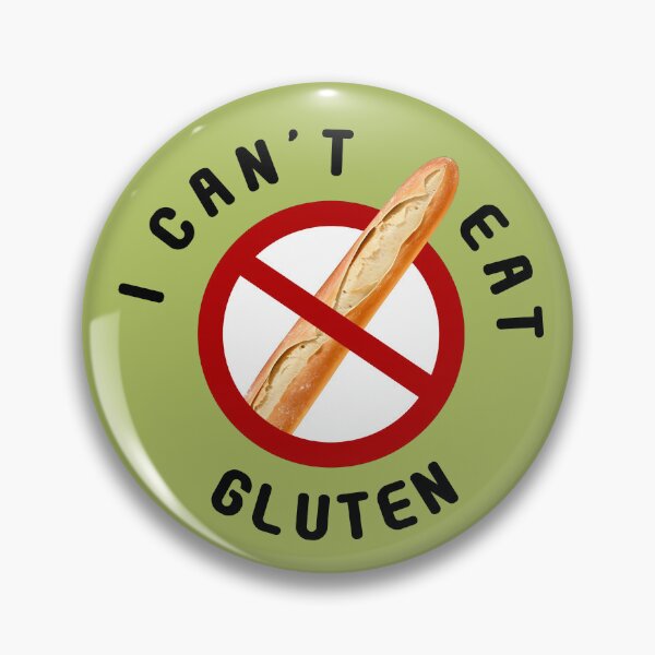 Item preview, I Can't Eat Gluten (baguette) designed and sold by TheHellSong.