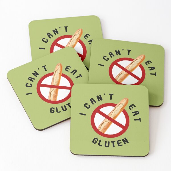 Item preview, I Can't Eat Gluten (baguette) designed and sold by TheHellSong.