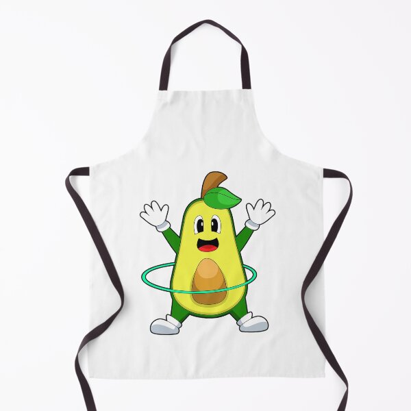 Item preview, Avocado Fitness hoop Workout Gymnastics designed and sold by Snabdesign84.