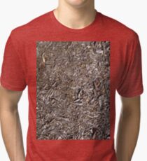 Surfaces, woody, mulch, broken, sticks, ground Tri-blend T-Shirt