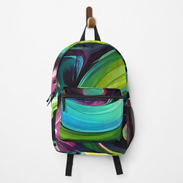 Item preview, Flashes of Neon Mixed Green Swirls and Twirls with Hot Pink Floral Design designed and sold by deniselynnimage.