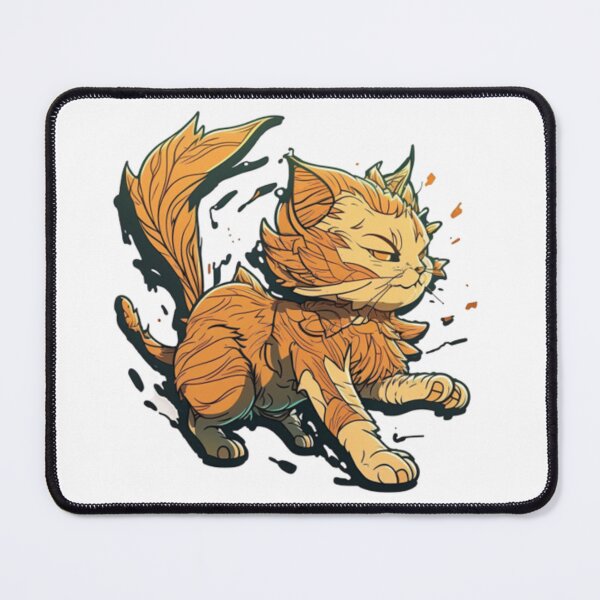 Artikelvorschau, Katze Aufkleber Energetic Earthy 2 entworfen und verkauft von Prototyp.