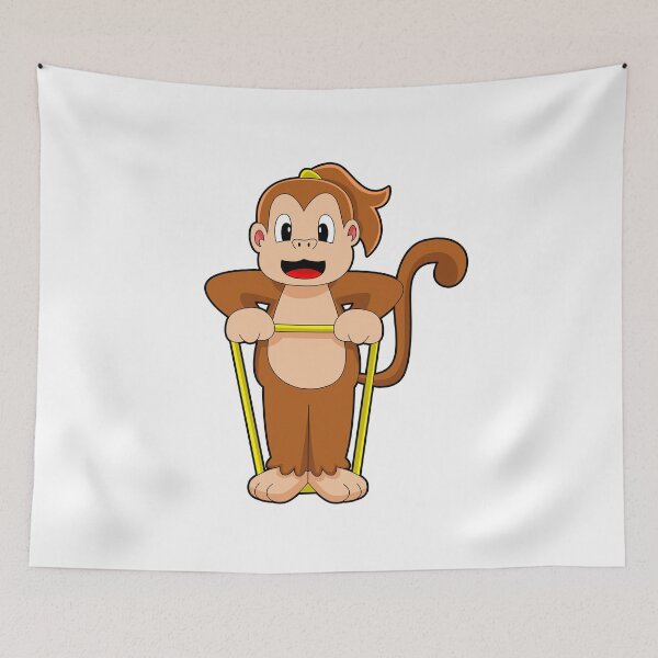 Item preview, Monkey Workout Gymnastics Fitness designed and sold by Snabdesign84.
