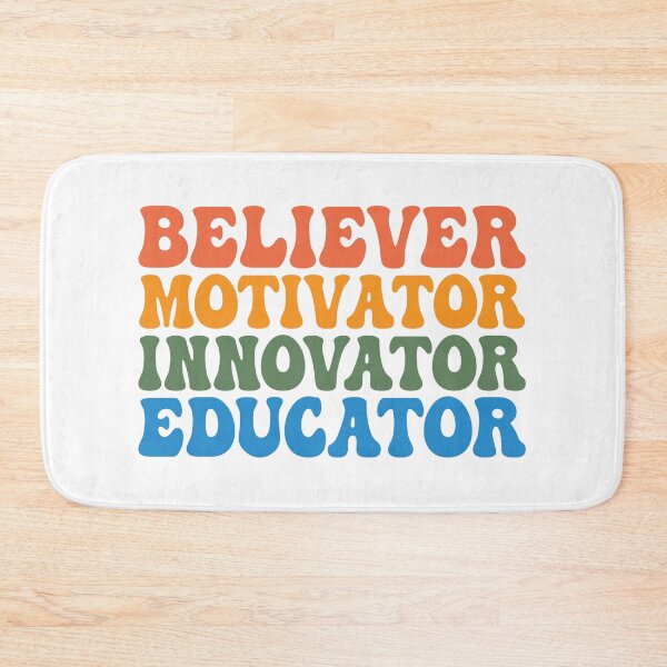 Item preview, BELIEVER, MOTIVATOR,INNOVATOR EDUCATOR designed and sold by BGSMBOUTIQUE.