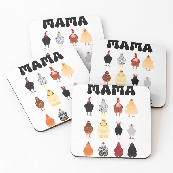 Item preview, Retro Chicken Mama Gift, Chicken Farmer Chicken Lover designed and sold by BronikowskiART.