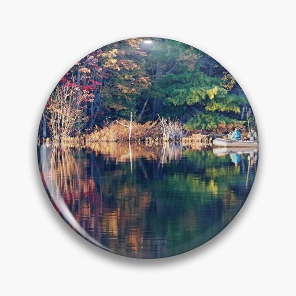 Item preview, Fall Fishing On Moon River designed and sold by Deb Oppermann.