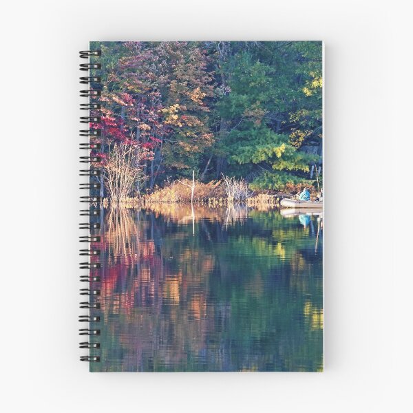 Item preview, Fall Fishing On Moon River designed and sold by Deb Oppermann.