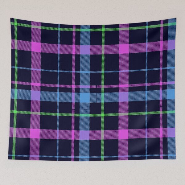 Item preview, Neo Plaid Print designed and sold by MilieuOnline.