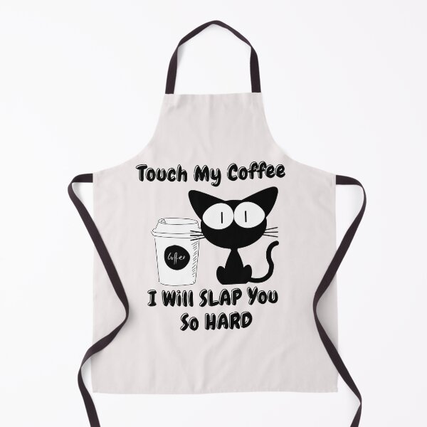 Item preview, Touch My Coffee I Will Slap You So Hard Cute Cat designed and sold by ArtisShops.