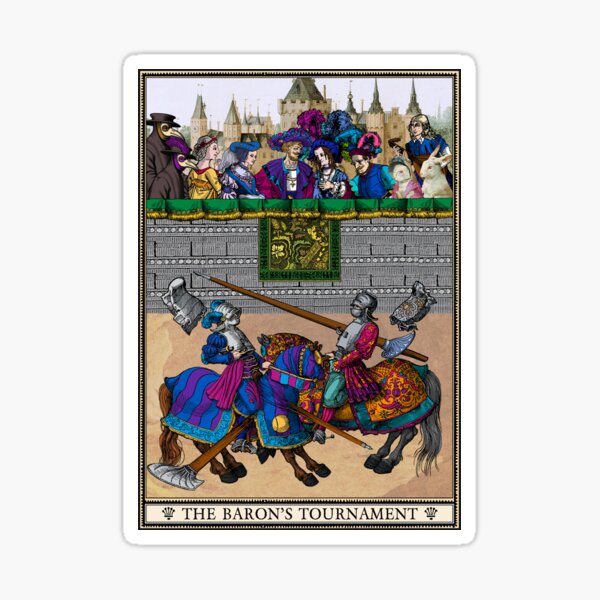 Artikel-Vorschau von Das Turnier des Barons, designt und verkauft von GrayHareCards.
