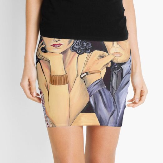 Art Deco Decanter Mini Skirt