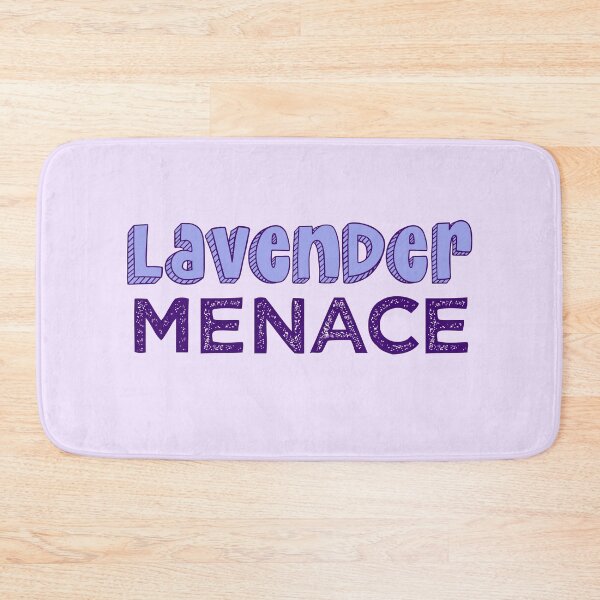 Item preview, Lavender Menace: lesbian LGBTQ+ feminist pride positive designed and sold by incurablehippie.