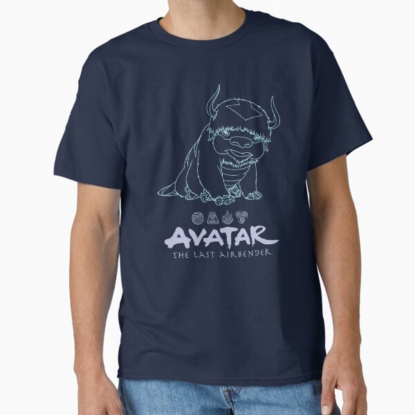 Item preview, Avatar: The Last Airbender Appa Line Art Logo designed and sold by FifthSun.