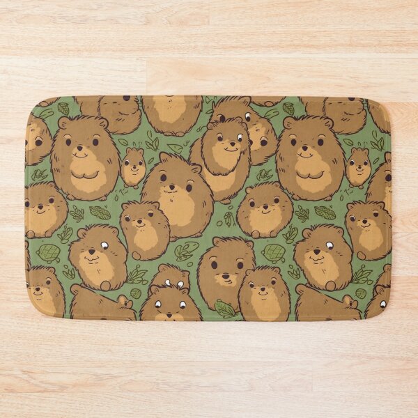 Item preview, Quokka Quirky Pattern designed and sold by wildlifezen.