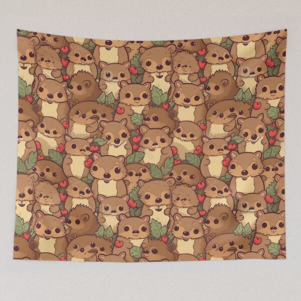 Item preview, Cute Quokka Pattern designed and sold by wildlifezen.