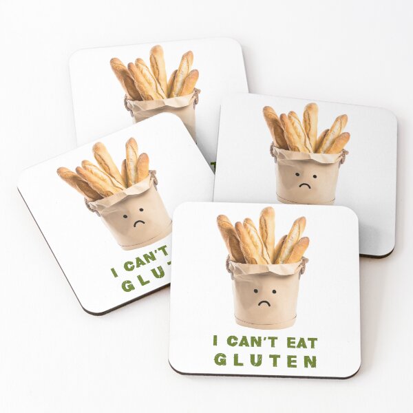Item preview, Sadly I Can't Eat Gluten designed and sold by TheHellSong.