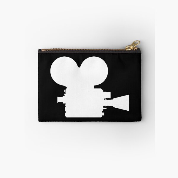 Item preview, Old Movie Camera - white silhouette - vintage movie maker camera designed and sold by PeterADesign.
