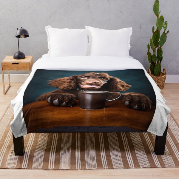 Artikelvorschau, Perky Pup: Entzückender American Water Spaniel Kaffee für Koffeinliebhaber entworfen und verkauft von ClawedCreations.