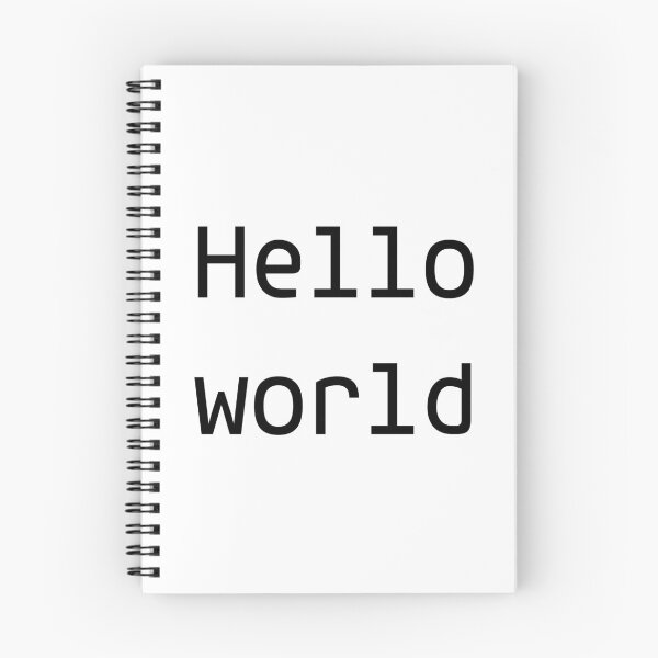 Artikelvorschau, Hallo Programmierwelt entworfen und verkauft von Nate All.